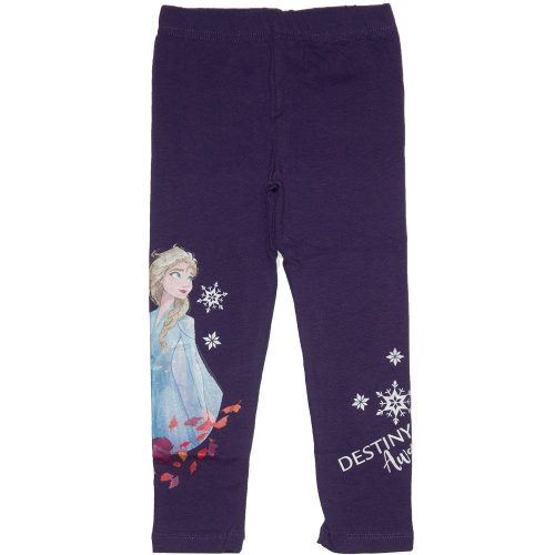 Jégvarázsos leggings lila Elsa