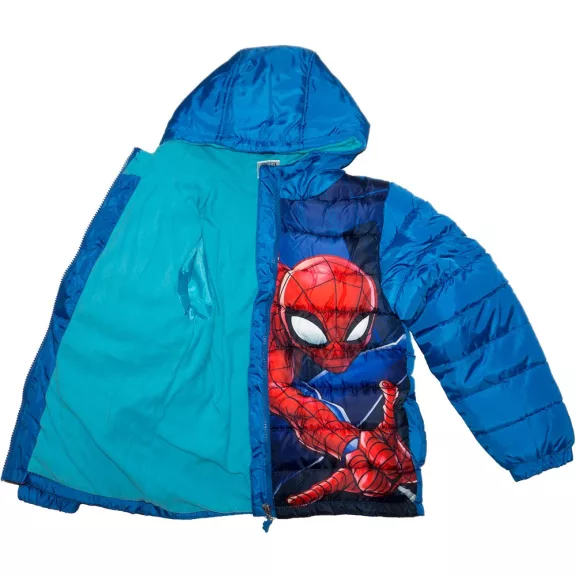 Pókember Spiderman télikabát kisfiúknak 