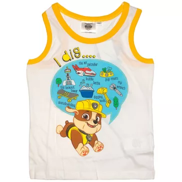 Mancs Őrjárat trikó fehér Rubble