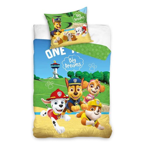 Mancs Őrjáratos ágyneműhuzat Paw Patrol