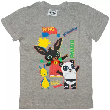 Bing nyuszis rövidujjú póló szürke