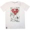 Superman férfi póló fehér M-XXL