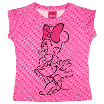 Minnie Egeres pöttyös pamut póló