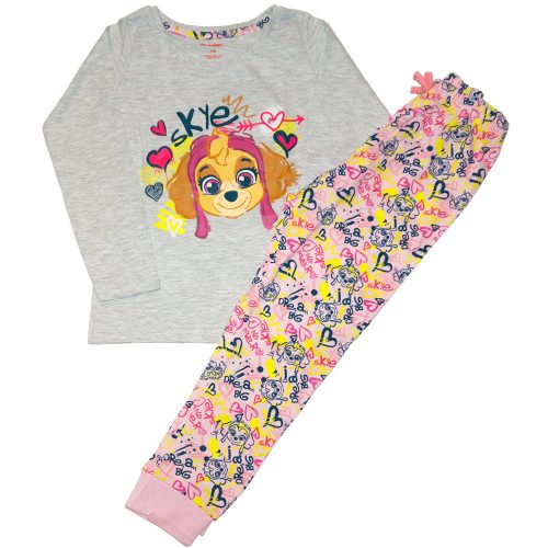 Mancs Őrjárat kislány pizsama szürke 98-128