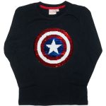 Pókember simogatós felső fekete