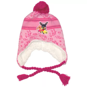 Bing nyuszis vastag kötött sapka