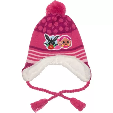 Bing nyuszis vastag kötött sapka Szulával