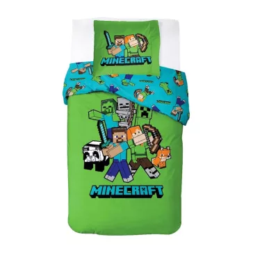 Minecraft ágyneműhuzat 140*200 cm