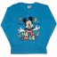 Mickey Egeres hosszúujjú póló kék 