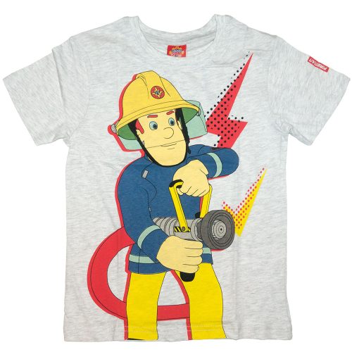 Sam a tűzoltó Fireman Sam póló szürke 98-128