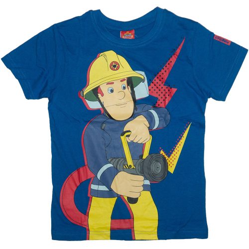 Sam a tűzoltó póló kék 98-128