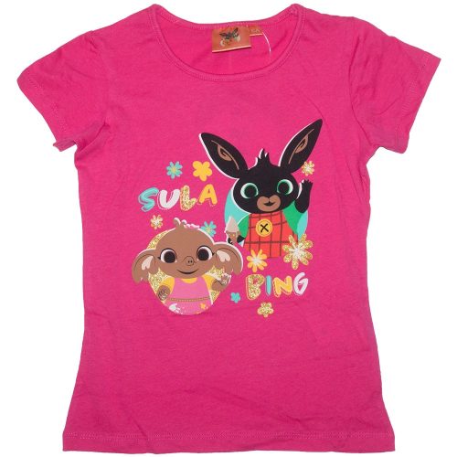 Bing nyuszi kislány póló pink