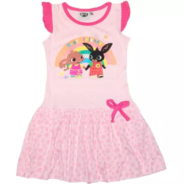 Bing nyuszis ruha rózsaszín