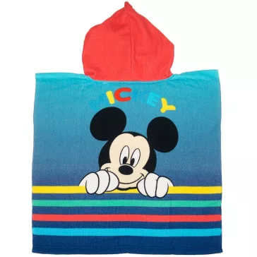 Mickey Egeres gyerek poncsó törölköző  