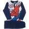 Pókemberes gyerek pizsama sötétkék 