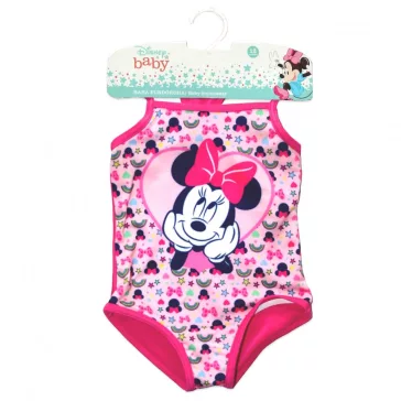 Minnies bébi fürdőruha pink 