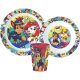Paw Patrol micro műanyag étkészlet