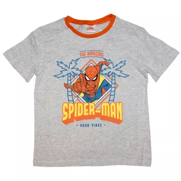 Pókember rövidujjú póló szürke