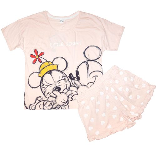 Minnie és Mickey Egér női rövid pizsama 