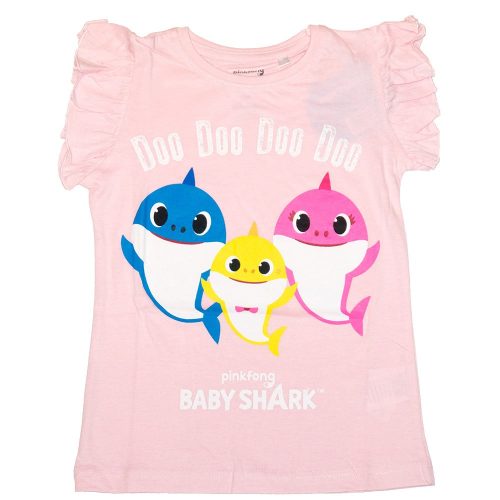 Baby Shark fodros póló kislányoknak