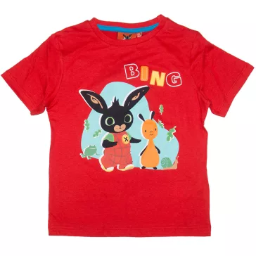 Bing nyuszi póló piros