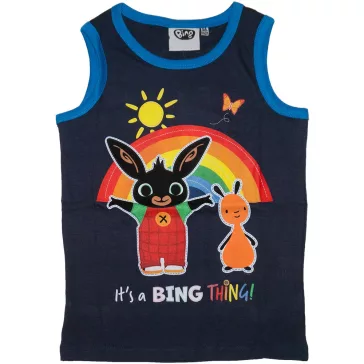 Bing nyuszi kisfiú trikó sötétkék