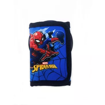 Pókember pénztárca kék