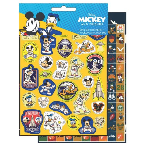 Mickey Egeres matrica szett 600 db