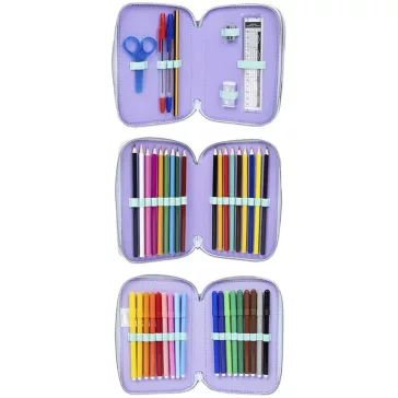 Jégvarázs Elsa 3 emeletes töltött tolltartó