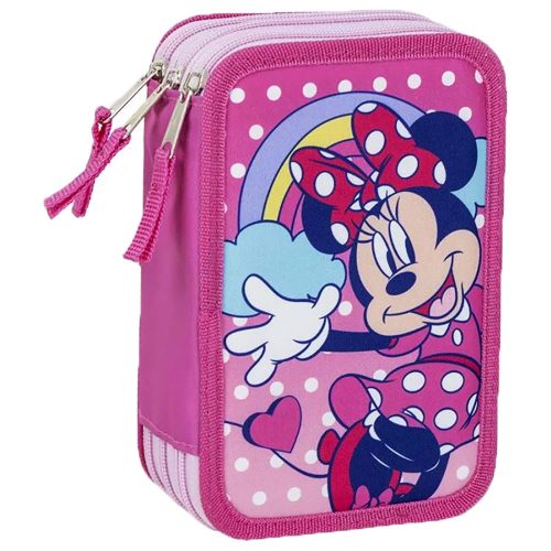 Minnie Egeres 3 emeletes töltött tolltartó