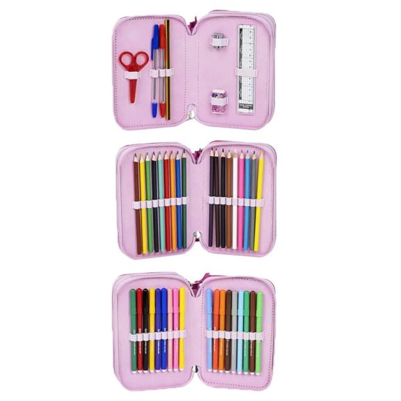 Minnie Egeres 3 emeletes töltött tolltartó