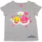 Baby Shark kislány póló szürke