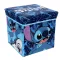 Stitch játéktároló ülőke kék