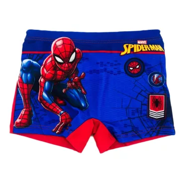 Spiderman gyerek fürdőboxer piros