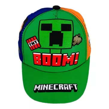 Minecraft gyerek basebal sapka
