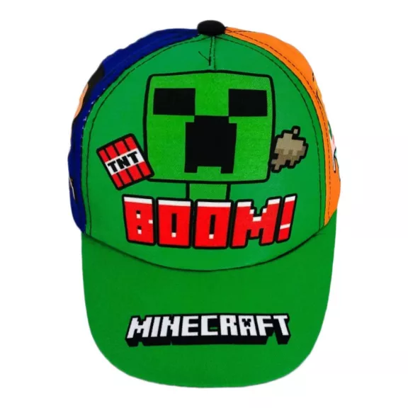 Minecraft gyerek basebal sapka