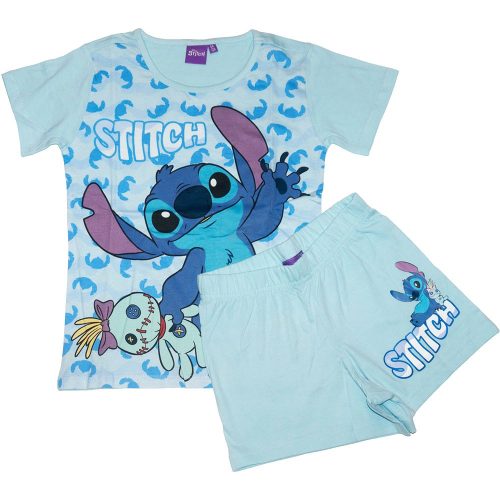Stitch nyári pizsama vagy együttes világoskék
