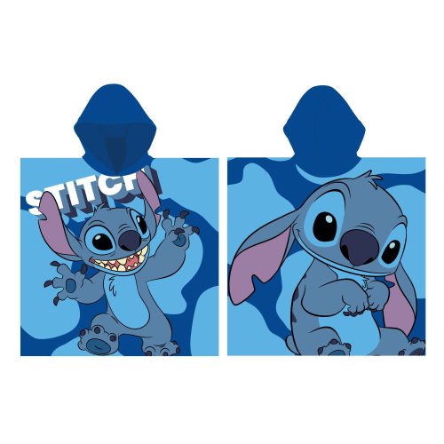 Lilo és Stitch gyerek poncsó törölköző 