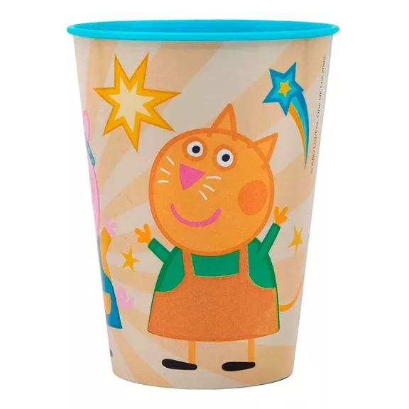 Peppa Malacos műanyag pohár