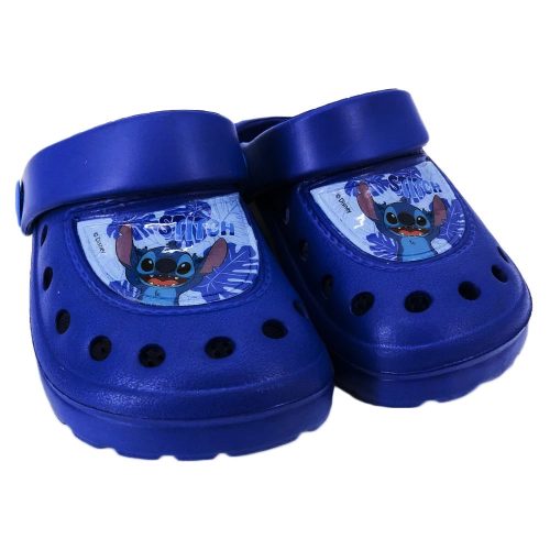 Stitch papucs sötétkék