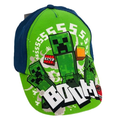 Minecraftos baseball sapka fiuknak