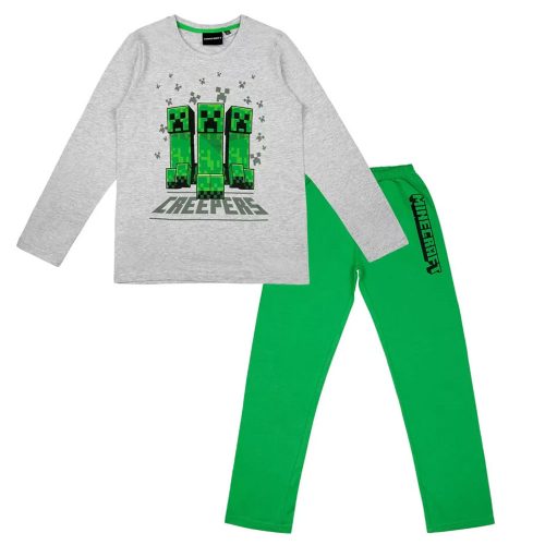 Minecraft Creeper gyerek pizsama 