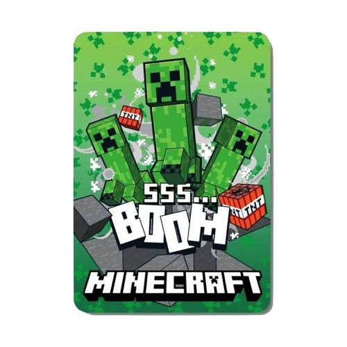 Minecraft gyerek polár takaró