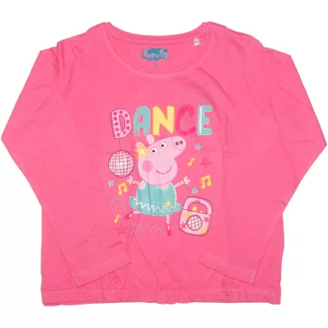 Peppa Pig hosszúujjú póló pink