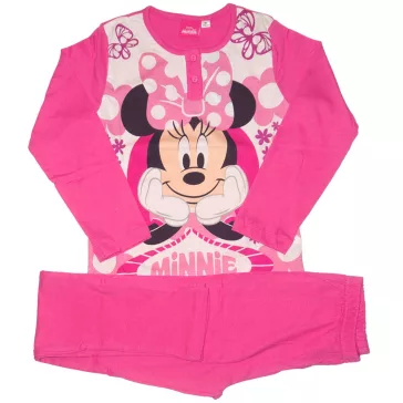 Minnie Egeres hosszú pizsama rózsaszín