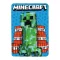 Minecraft polár takaró kék