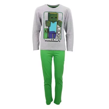 Minecraft hosszú pamut pizsama 