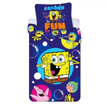 SpongyaBob 2 részes ágyneműhuzat 
