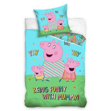 Peppa Malac 2 részes pamut ágyneműhuzat