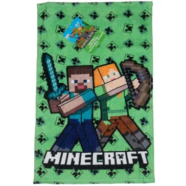 Minercarft kéztörlő törölköző 